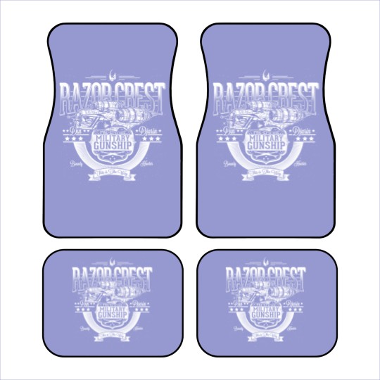 Discover Razor Crest - Mandolorian - Car Mats