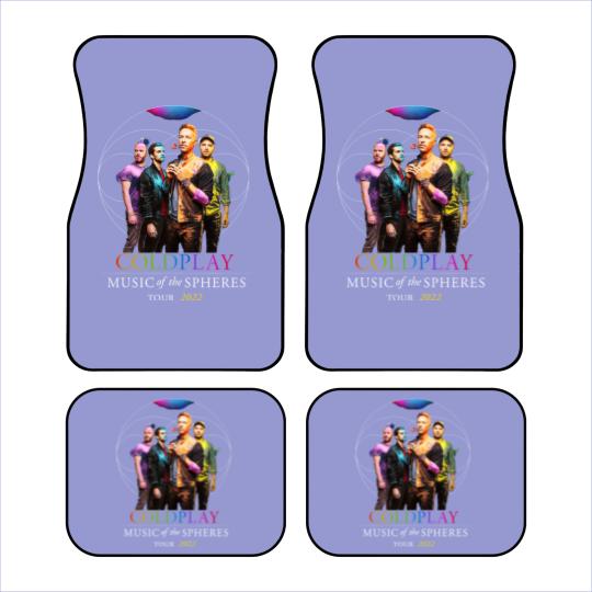 Discover Hot 2022!!! Coldplay Music of The Spheres Car Mats, Coldplay Tour 2022 Car Mats, Coldplay Tour Car Mats, Coldplay Car Mats
