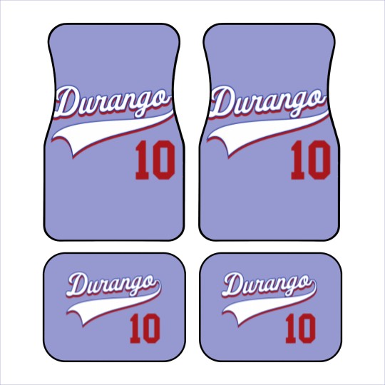 Discover Durango Baseball Car Mats Mexico Jersey Remera Beisbol Soccer