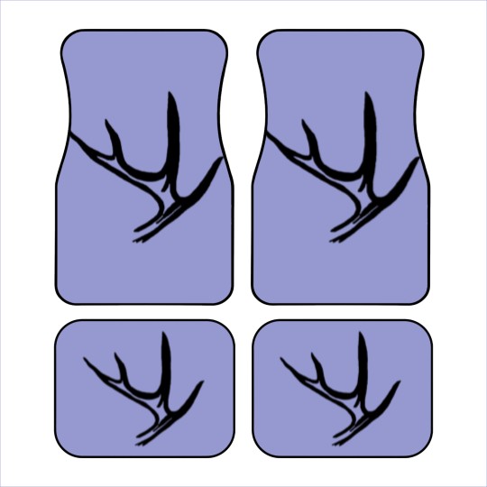 Discover White Tail Deer Antler Car Mats