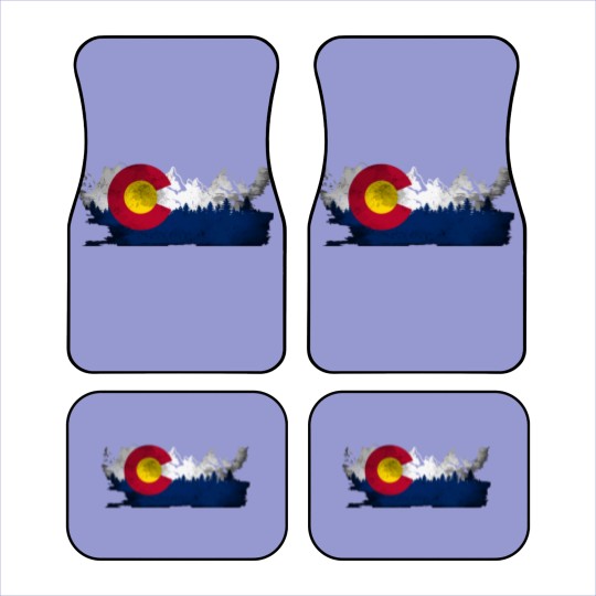 Discover Cute Family Gift Colorado State Flag Car Mats
