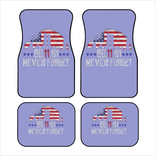 Discover 9 11 Never Forget Car Mats