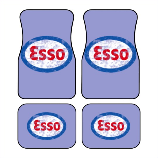 Discover Vintage distressed Esso logo - Auto Racing - Car Mats