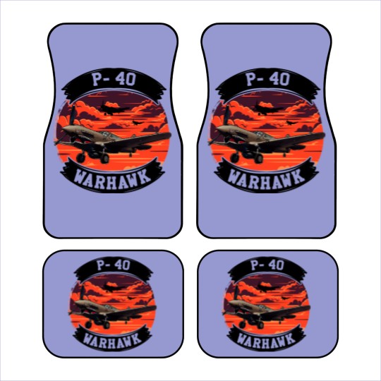 Discover P-40 WARHAWK FORMATION - P 40 Warhawk - Car Mats