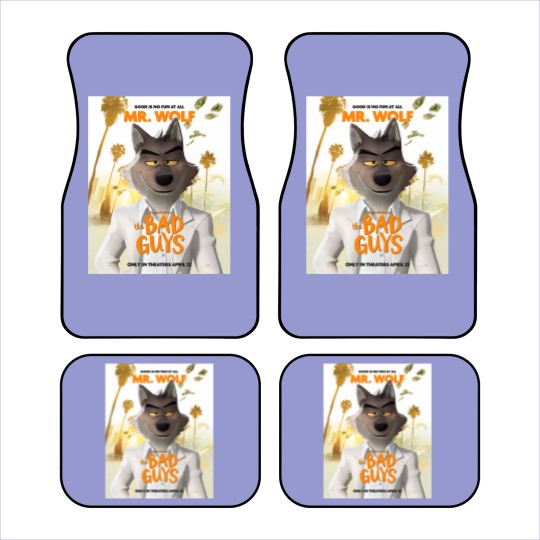Discover Mr Wolf Bad Guys Classic Car Mats