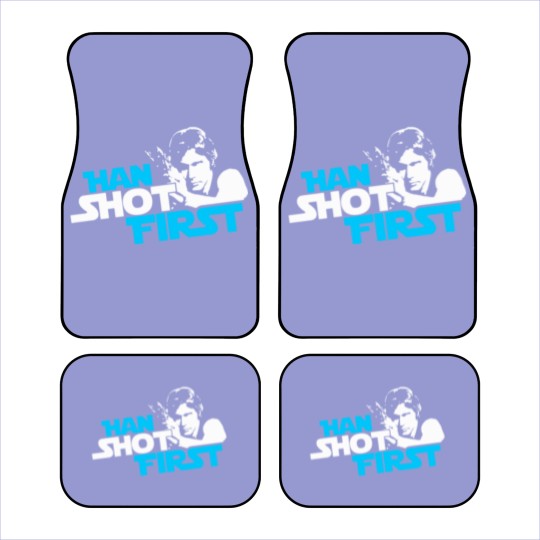 Discover Han Shot First Car Mats