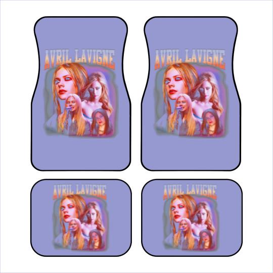 Discover Vintage 90s Avril Lavigne Car Mats