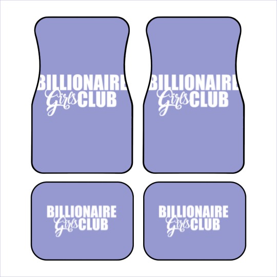 Discover #1 BILLIONAIRE GIRLS CLUB Car Mats