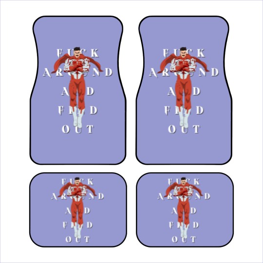 Discover F Around and Find Out - Omni Man - Car Mats