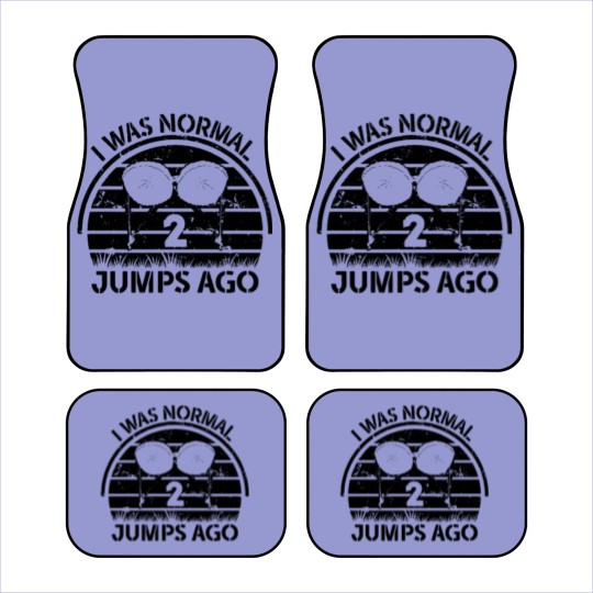 Discover I Was Normal 2 Jumps Ago Paratrooper Airborne Car Mats