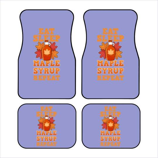 Discover Eat Sleep Maple Syrup Repeat Farmer Sugar Maker Quebec Farm Car Mats
