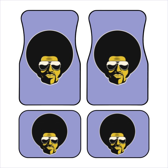 Discover Black Man, Afro, Retro, Legend, African American Car Mats