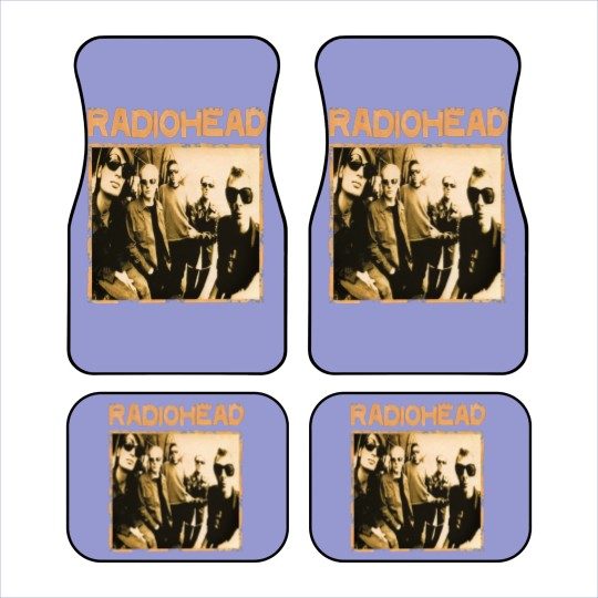 Discover Radiohead Classic Vintage Car Mats