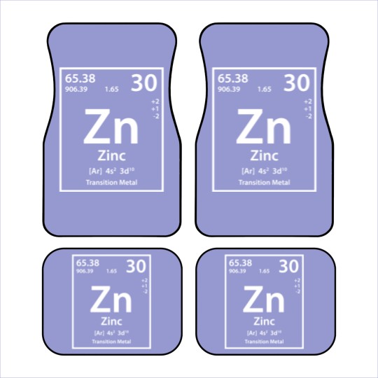 Discover Zinc Element (white) - Zinc Element - Car Mats