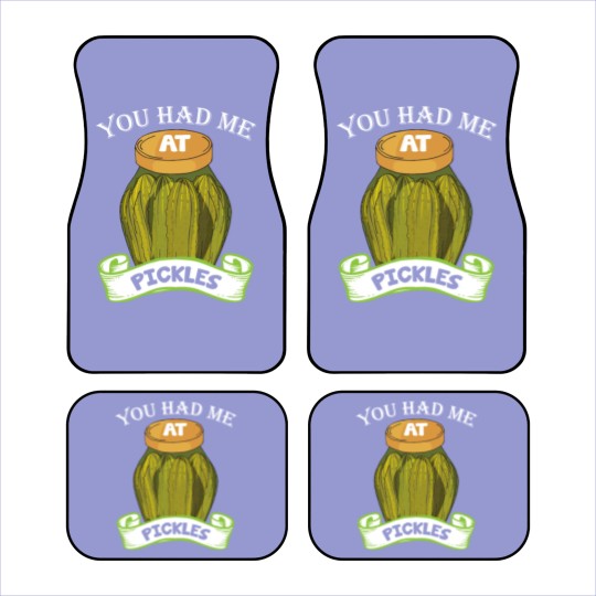 Discover Pickles vegetarian Gift For Pickle Lovers Car Mats