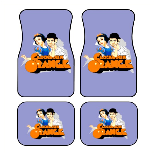 Discover Orange Snow - Clockwork Orange - Car Mats
