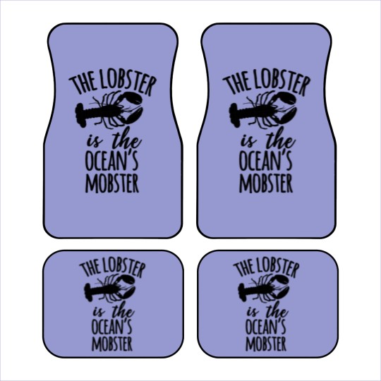 Discover The lobster is the ocean's mobster Car Mats