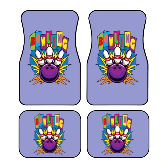 Discover Colorful Pin Bowling Car Mats