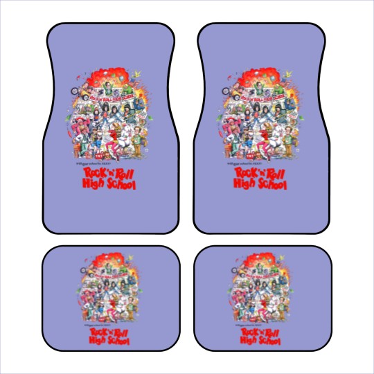Discover Rock 'n' Roll High School - Punk - Car Mats