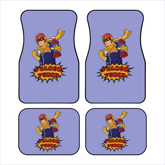 Discover Falcon Punch - Captain Falcon - Car Mats