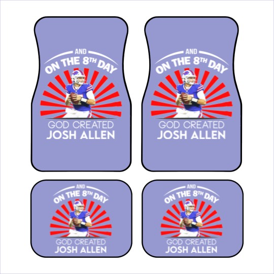 Discover Funny Josh Allen Car Mats
