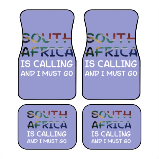 Discover South Africa is calling and I must go - South Africa - Car Mats