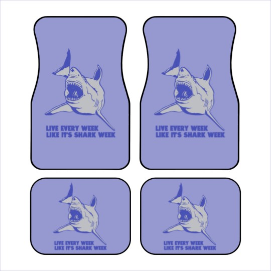 Discover Live Every Week Like Its Shark Week New Car Mats