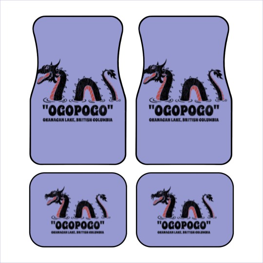 Discover "Ogopogo" - Okanagan Lake, British Columbia - Okanagan Lake British Columbia - Car Mats