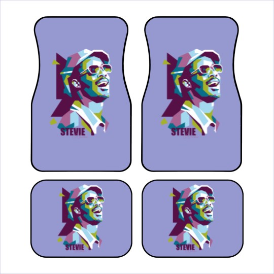 Discover Stevie Wonder Popart - Stevie Wonder - Car Mats
