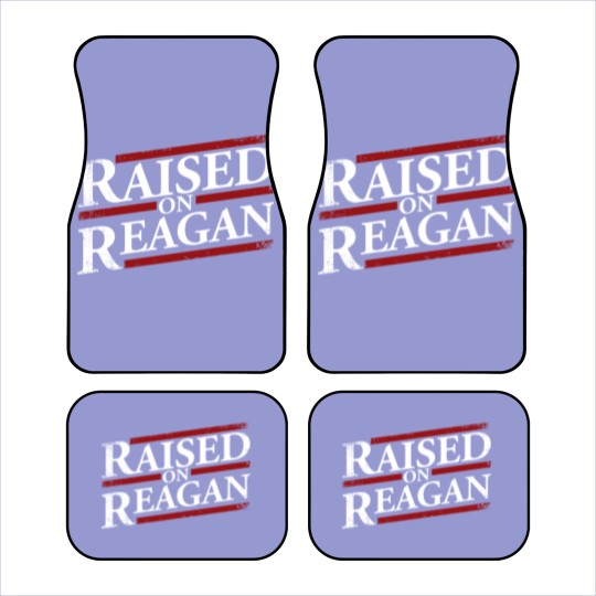 Discover Raised On Reagan 80'S Nostalgia Car Mats