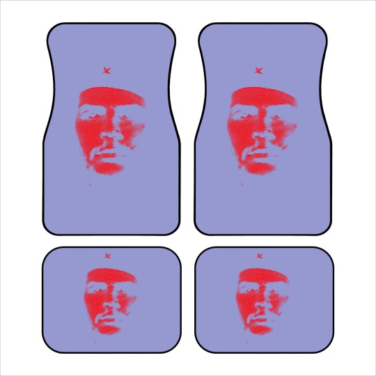 Discover Che Guevara By Circles - Che Guevara By Circles Lines Iconic - Car Mats