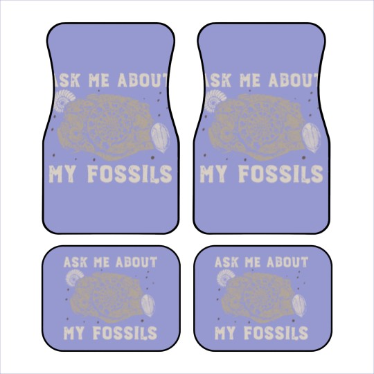 Discover Fossil Collector | Paleontologist Fossil Dino Gift Car Mats