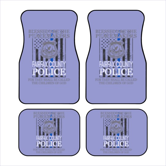Discover Fairfax County Police Support Saint Michael Car Mats