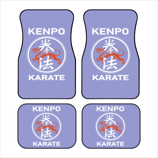 Discover Kenpo Karate Kanji Design for the Karateka Car Mats