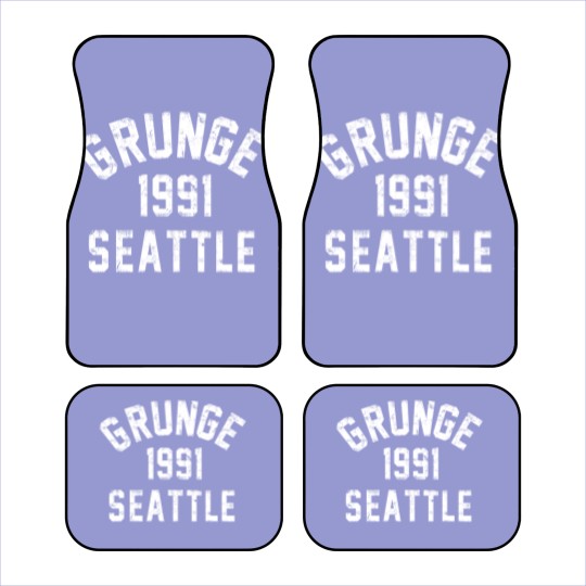 Discover 1991 Grunge Seattle - Grunge - Car Mats