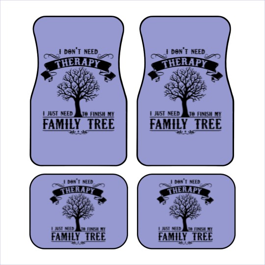 Discover Genealogy My Family Tree Car Mats Car Mats