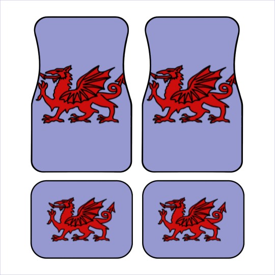 Discover Welsh Dragon Wales - Welsh Dragon - Car Mats
