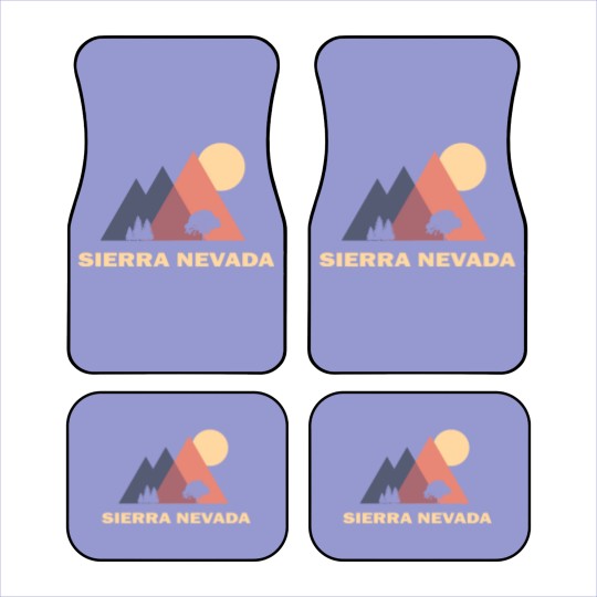 Discover sierra nevada mountains Car Mats