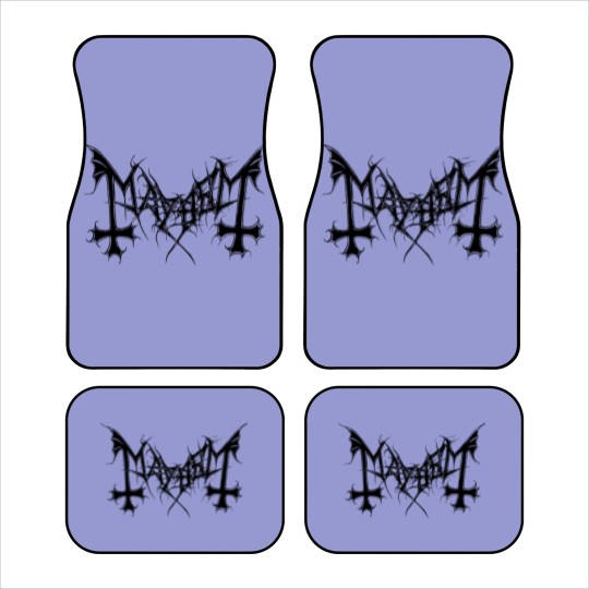 Discover Mayhem - Logo (Black Cover Edition) - Mayhem - Car Mats