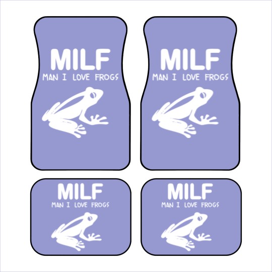 Discover man i love frogs - Man I Love Frogs - Car Mats