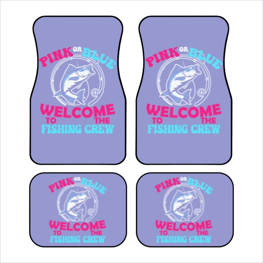 Discover Fishing Lover  Car Mats Fishing Lover   680 Car Mats
