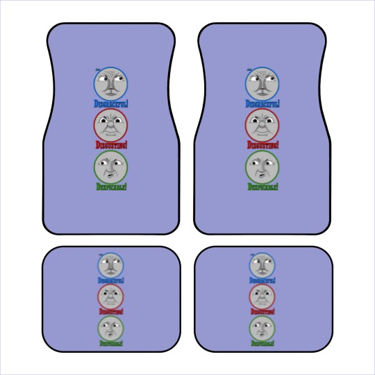 Discover Disgraceful, Disgusting, Despicable - Gordon, James & Henry - Thomas - Car Mats