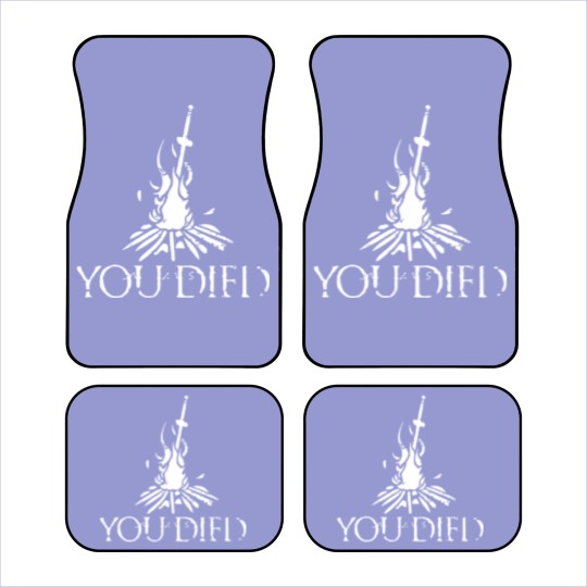 Discover YOU DIED DARK SOULS Car Mats