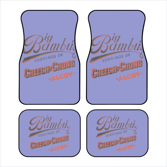 Discover Cheech and Chong's Big Bambu Car Mats