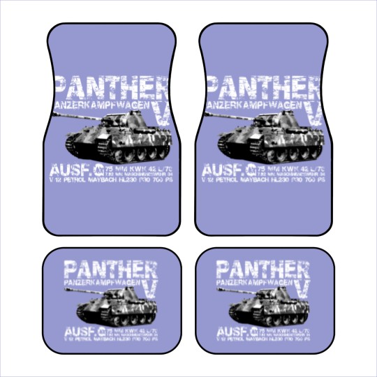 Discover Panther Tank Car Mats