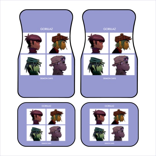 Discover Gorillaz Demon Days  Car Mats Car Mats