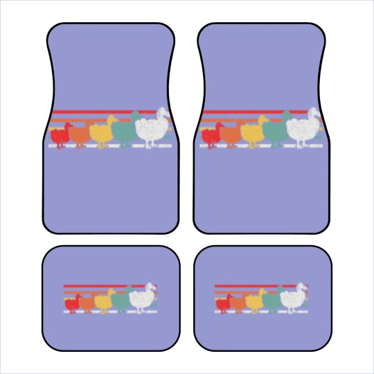 Discover Dodo Bird Car Mats