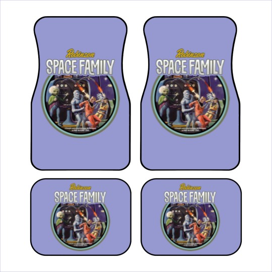 Discover 1960s Space Family - Vintage Sci Fi - Car Mats