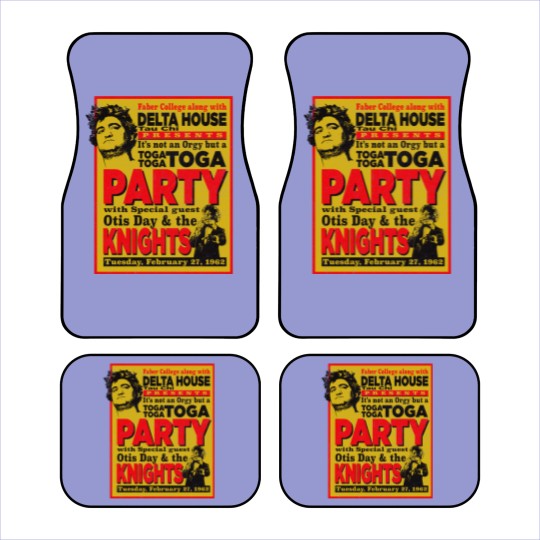 Discover Delta House Flyer from Animal House - Animal House Toga - Car Mats