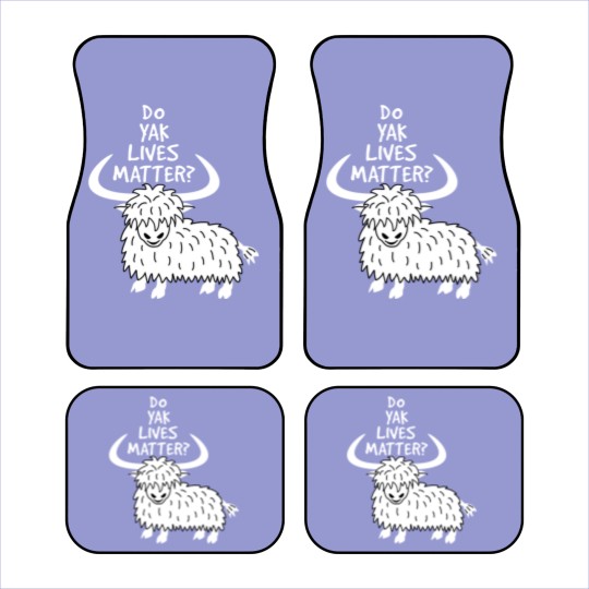 Discover Yak Lives - Yak - Car Mats